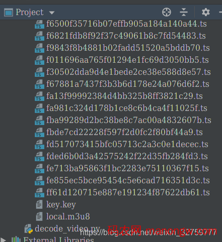 python将下载到本地m3u8视频合成MP4的代码详解