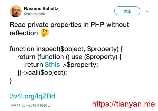 PHP获取类私有属性的3种方法-偶像资源网