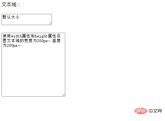 html怎么设置文本域的大小-偶像资源网
