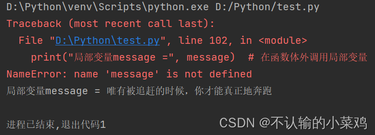 Python变量的作用域使用-偶像资源网
