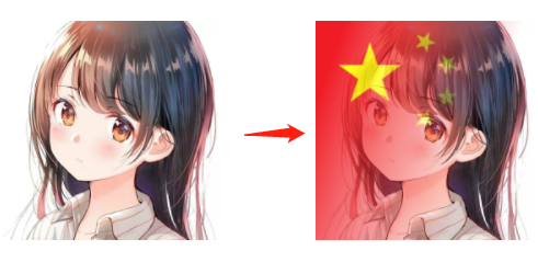 CSS 一行代码实现头像与国旗的融合-偶像资源网