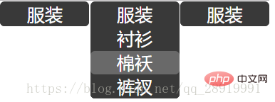 纯css代码实现简单下拉菜单效果-偶像资源网