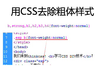css如何取消加粗-偶像资源网