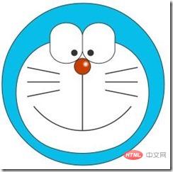 HTML5 canvas画简单的叮当猫头-偶像资源网