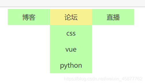 利用html+css实现菜单栏缓慢下拉效果的示例代码-偶像资源网