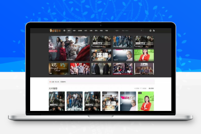 【编号486】小屏精致灰色风格苹果CMSv10主题模板