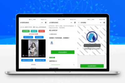 简约短视频去水印加图片多样化加水印微信小程序源码下载支持多流量主