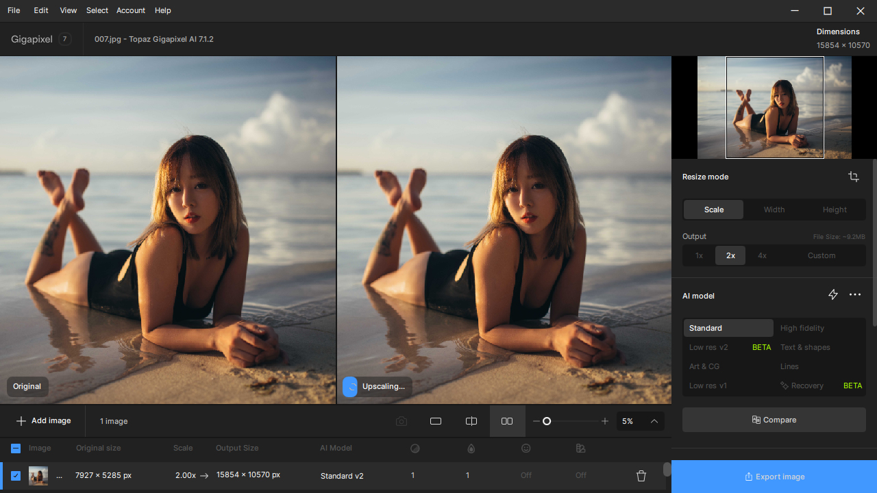 Ai图像放大Topaz Gigapixel v1.3.4高级版