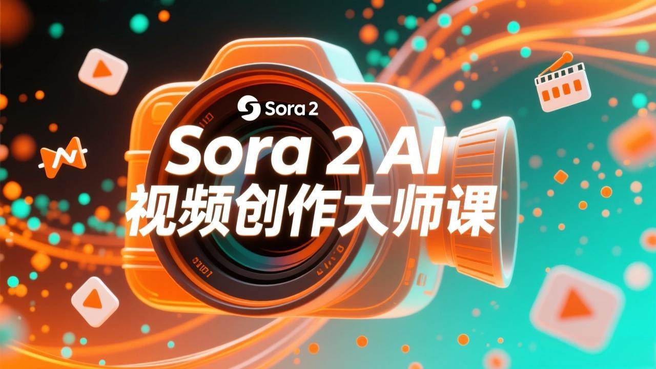 （17081期）如何利用Sora 2创建流行AI人工智能视频大师班教程：掌握创作全流程，产出百万播放内容