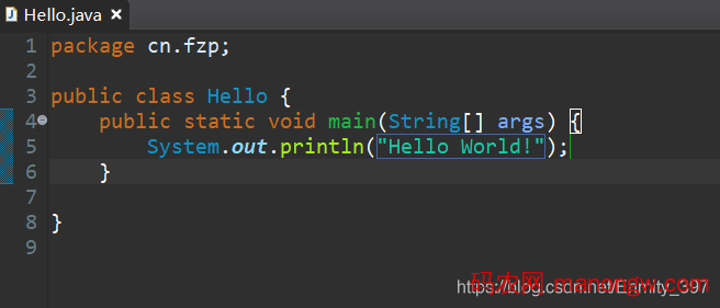 1605749789357319 eclipse输出Hello World的实现方法