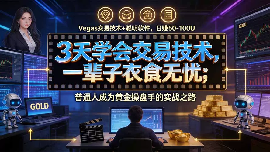 3天学会做交易,普通人快速成为操盘手” Vegas交易系统+聪明软件 , 日赚50-1000U, 长期稳定,小白轻松上手 3天学会做交易,普通人快速成为操盘手” Vegas交易系统+聪明软件 , 日赚50-1000U, 长期稳定,小白轻松上手