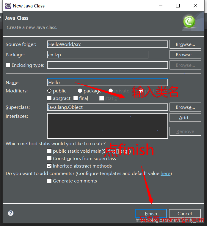 1605749789719266 eclipse输出Hello World的实现方法