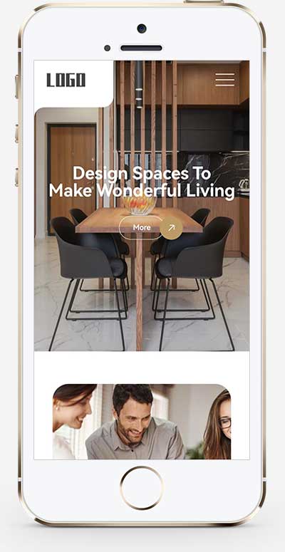 响应式家居设计英文外贸独立站模板