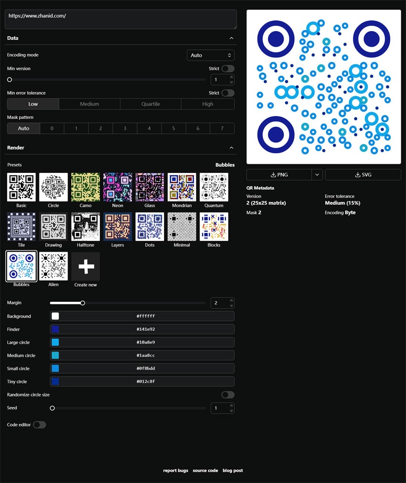 qrframe(开源在线二维码生成器网站源码)