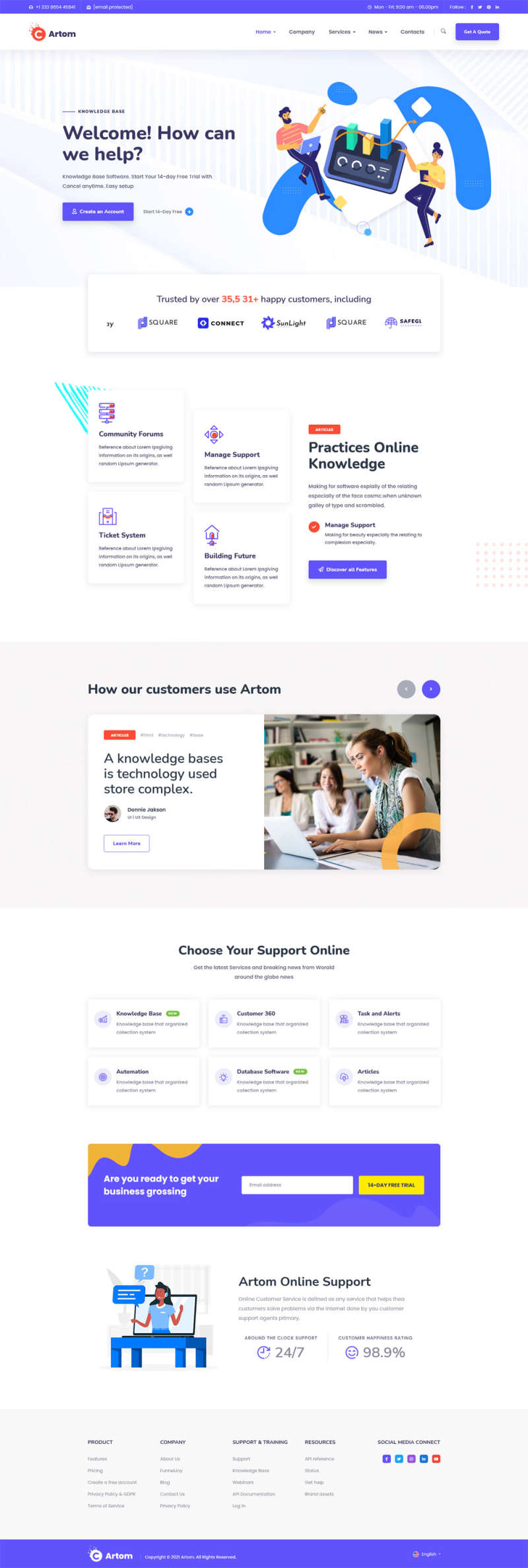 云计算数字软件方案解决企业html模板