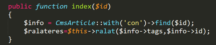 56ad440099f0a2866e64069ccf297082649a87f8 Thinkphp5匹配关键字相似的文章实现代码
